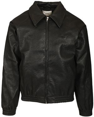 Arte' Bomber Jacket Jackets - Black