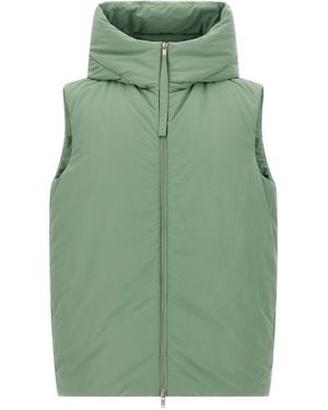 Jil Sander 160 Gilet Green