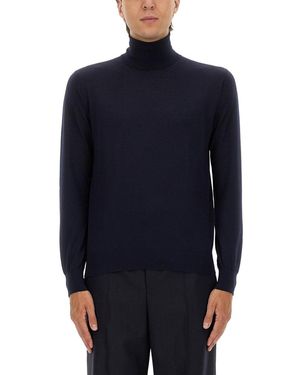 Saint Laurent Turtleneck Pullover-Uomo - Blu