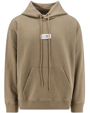 MM6 by Maison Martin Margiela Sweatshirt - Natural