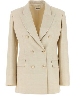 P.A.R.O.S.H. Raisa Blazers Beige - Natural