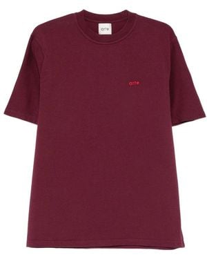 Arte' T Shirts - Purple