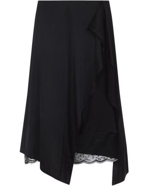 Acne Studios Midi Skirts - Black