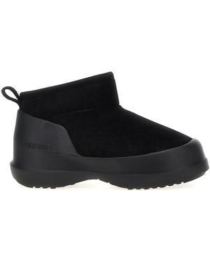 Moon Boot Luna Low Ankle Boots - Black