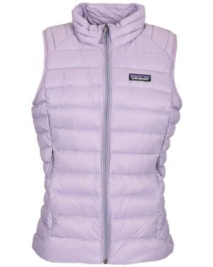 Patagonia Windproof Down Vest - Purple