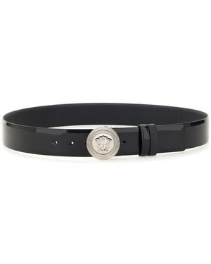 Versace Cintura Reversibile "La Medusa" - Nero