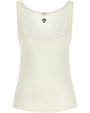 Versace La Medusa Tops White