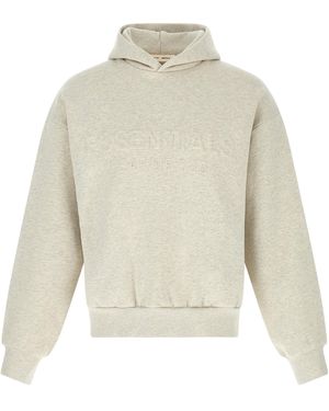 Fear Of God Classic Felpe Grigio-Uomo - Bianco
