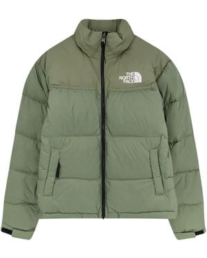 The North Face Retro Nuptse Nylon Down Jacket - Green