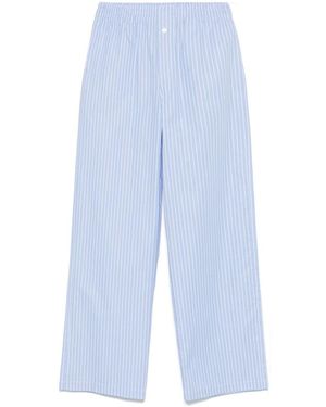 Riviera Cotton Trousers - Blue
