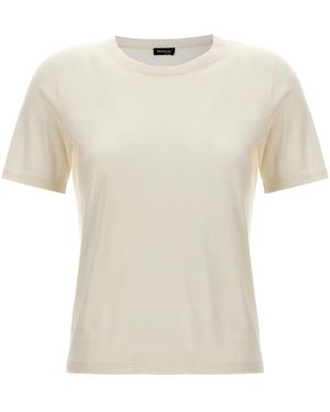 Kiton Silk Cashmere T-Shirt - White