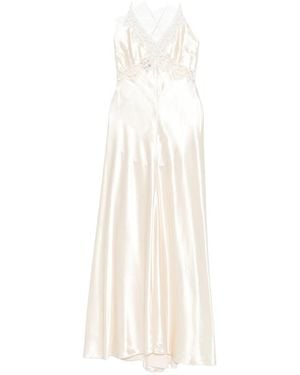 Alberta Ferretti Dresses Neutral - White