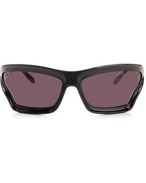 Loewe Arch Mask Glasses - Purple
