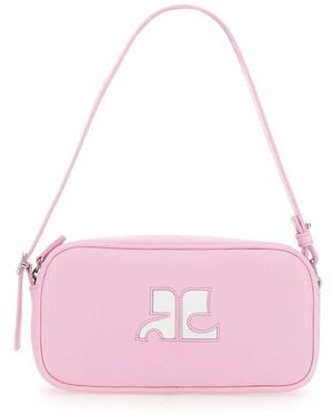Courreges Borsa Baguette Réédition - Rosa