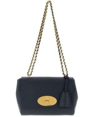 Mulberry Small 'Lily' Shoulder Bag - Blue