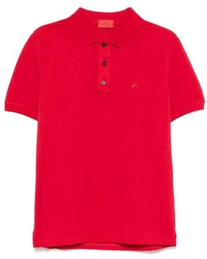 Isaia Maglioni Cotone-Uomo - Rosso