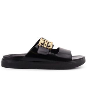 サンダル・ミュール GIVENCHY Women Sandals BE500SE29R001 BLACK HG26111S-Givenchy-4G-black-