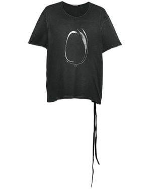 Ann Demeulemeester T Shirts - Black