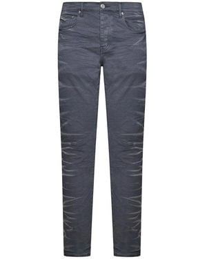 Purple Brand Denim Skinny Jeans - Blue