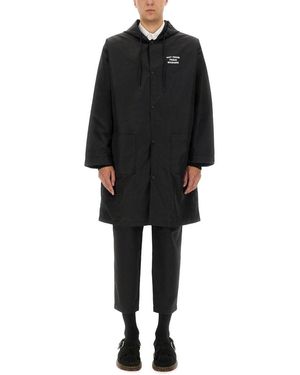 Drole de Monsieur Hooded Parka-Uomo - Nero