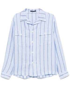 Tagliatore Giacche Lino-Uomo - Blu