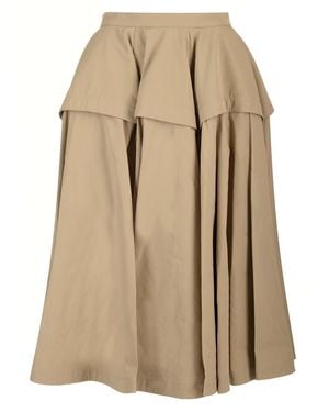 Bottega Veneta A-Line Skirt Gonne-Donna - Neutro