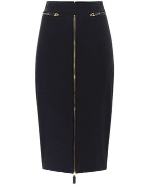 Elisabetta Franchi Polyester Skirts - Blue