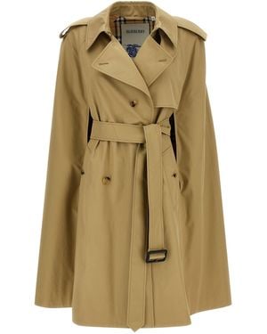 Burberry Bellemont Capes - Natural