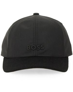 BOSS Technical Fabric Baseball Cap - Black