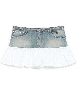 GIMAGUAS Gonne Blu Bianco-Donna
