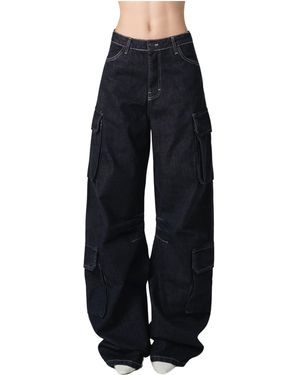 The Archivia Cargo Jeans Anema-Donna - Blu