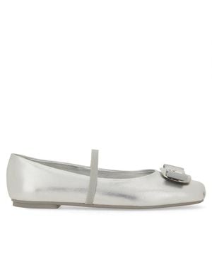 Ferragamo Ballerina New Vara - White