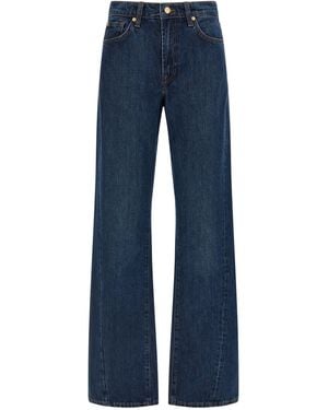 7 For All Mankind Twisted Tess September Jeans Blu-Donna