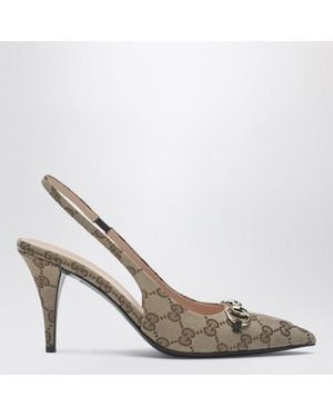 Gucci Slingback Pumps - Metallic