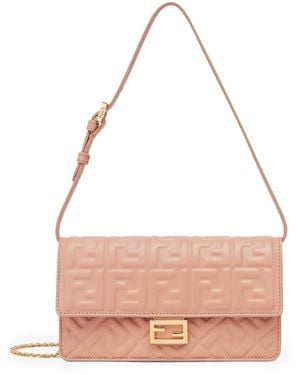 Fendi "baguette" Wallet - Pink