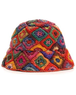 MADE FOR A WOMAN Chapeau Vakona Hats - Red