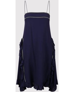 See By Chloé Mini Dresses Blue