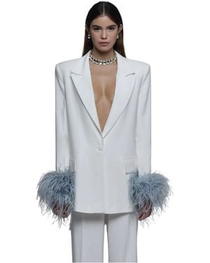 The Archivia Giacca Ares Ivory Ice- -Bianco, Azzurro - Blu