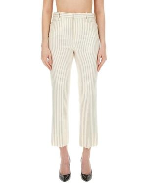 Tom Ford Pinstripe Pants-Donna - Neutro