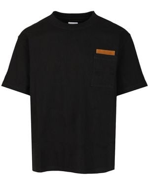 Bottega Veneta "Pima" Cotton Jersey T-Shirt - Black