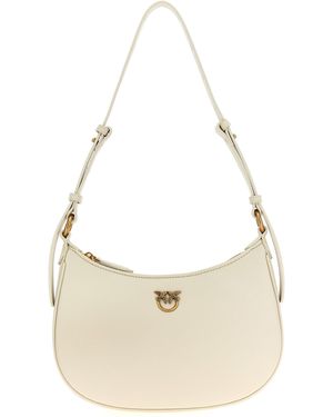 Pinko Half Moon Mini Borse A Mano Bianco - Neutro