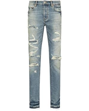 Purple Brand Denim Skinny Jeans - Blue