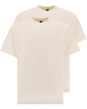 Brain Dead 2 Pack "Easy" T Shirts - White