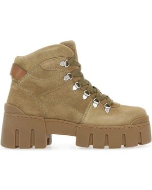 Isabel Marant Suede Mealie Ankle Boots - Brown