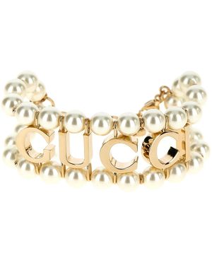 Gucci Pearl Bracelet - Natural