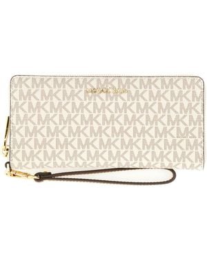 Michael Kors Continental Large Wallet - Natural