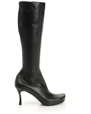 Balenciaga Scholl 80 Mm Boots - Black