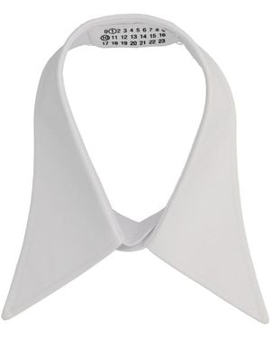 Maison Margiela Cotton Collar - White