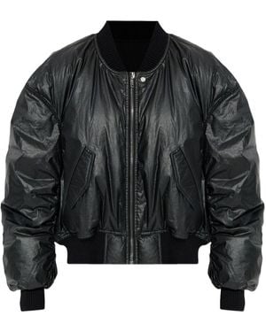 Rick Owens Coats Blacks And Greys