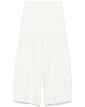 Low Classic Pants - White